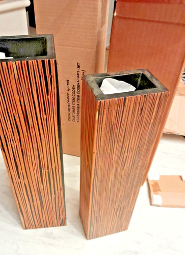 Set vaso legno ligne roset - vaso,