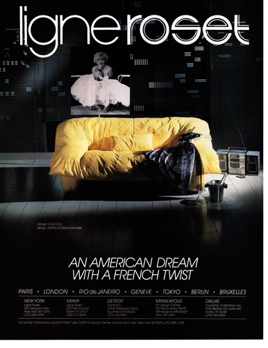 Divano ligne roset 1984 - roset,